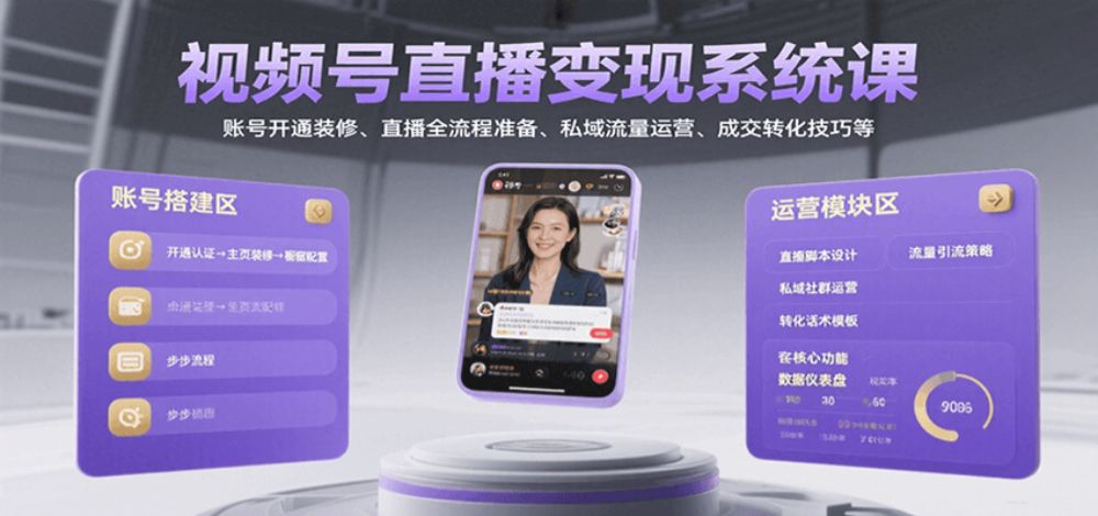 视频号实战干货指南，视频号直播全攻略（音频）