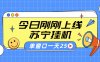 苏宁全自动采集挂机项目 稳定可批量 单窗口收益30+