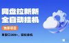 网盘拉新全自动挂机项目 独家稳定 单窗口轻松日入300+ 可矩阵