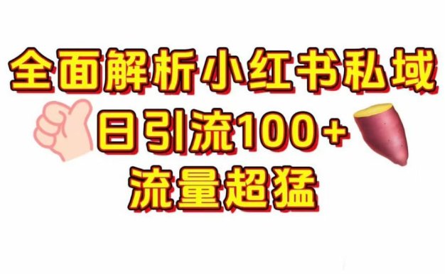 小红书私域引流 每天加100+