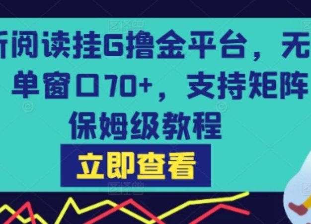 最新阅读挂G撸金平台,无风控,单窗口70+,支持矩阵,保姆级教程【揭秘】