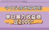 今日头条稳定日入2000+ 无脑复制即可