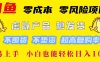 闲鱼0成本，0风险项目， 小白也能轻松日入1000+简单易上手