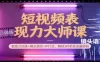 短视频表现力大师课：表现力训练+镜头语言+IP打造，解锁3秒抓住流量密码
