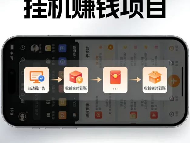 AI智能挂机看广告,每日稳定收益200-400+
