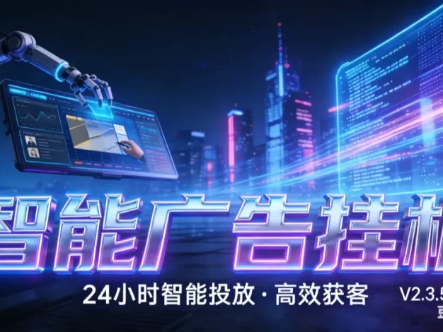 AI 广告云挂机 · 全域流量变现平台