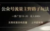 公众号流量主野路子玩法 单条广告10-20元 日入500+