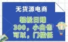 无货源电商，一件代发，日赚300，附详细实操教程