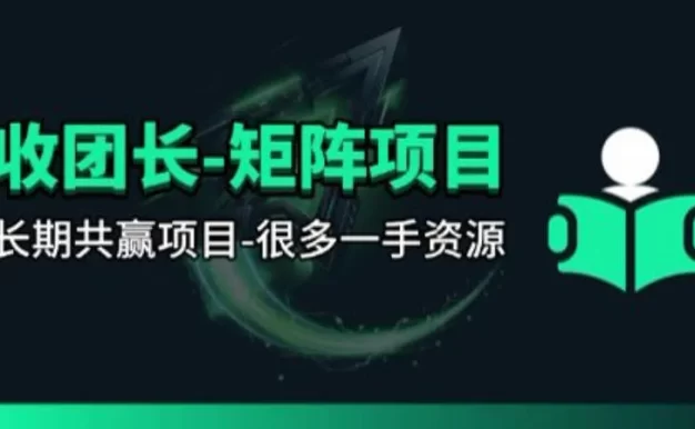 【团长合作】视频矩阵项目_招发手矩阵+剪辑师,共赢项目