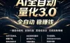 EA黄金量化，全天无人值守，24小时不停干，小白轻松操作，日入1000+