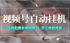 视频号自动挂机，自动化脚本省时省力，手工单价更高