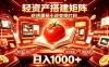 轻资产搭建矩阵，吃透番茄小说变现红利，日入1000+，支持无限矩阵放大